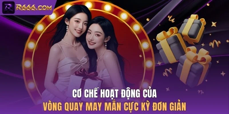 Cơ chế hoạt động của vòng quay may mắn cực kỳ đơn giản